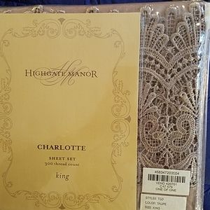 Highgate Manor King sheet set